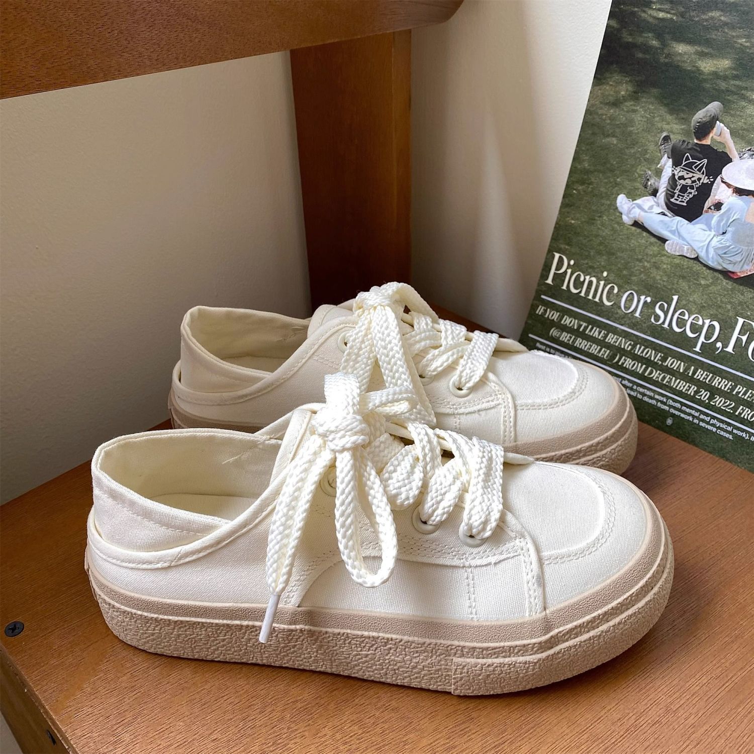 Trendy Korean Made Canvas Snea - Women'S Shoes Trendy ulasan dan harga