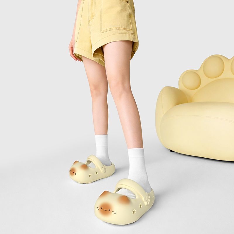 New creative black cat slipper - Women'S Shoes Cloud ulasan dan harga