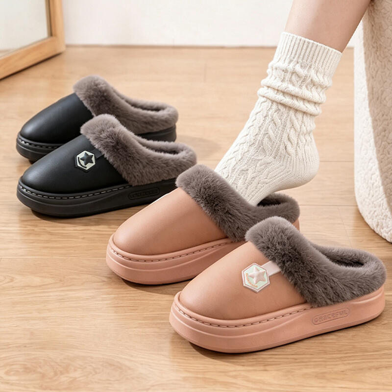 Soft Cloud Thick Bottom Furry  - Women'S Shoes Cloud ulasan dan harga