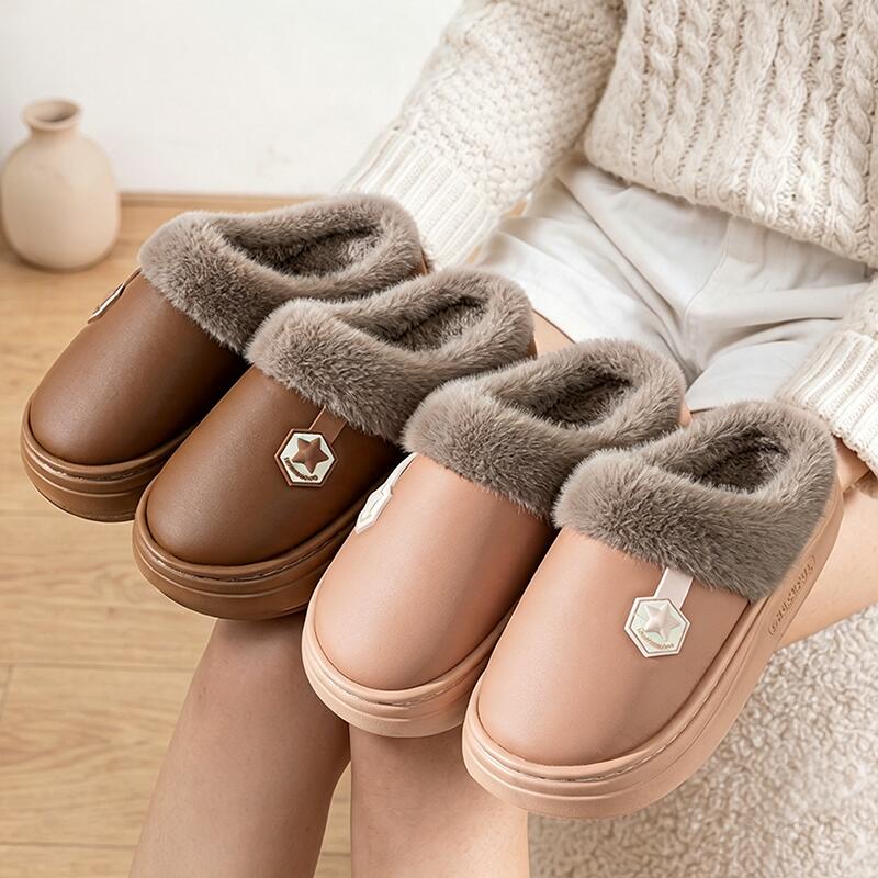 Soft Cloud Thick Bottom Furry  - Women'S Shoes Cloud ulasan dan harga