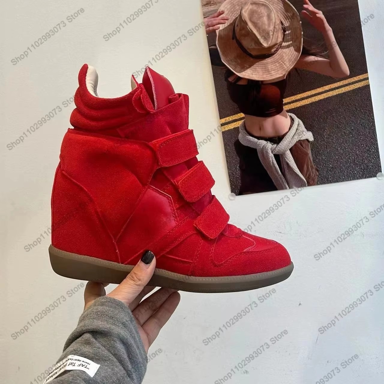 Women Hidden Wedge Heel High‑T - Women'S Shoes Com ulasan dan harga