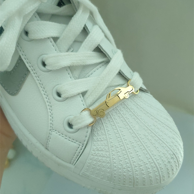 Custom Name Shoe Buckle Stainl - Women Shoes Name ulasan dan harga